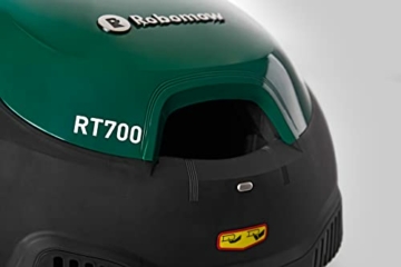 ROBOMOW RT700 Robotermäher/Rasenroboter für Flächen bis 700 qm | 4,3 Ah; 18cm Schnittbreite; einfache Installation, selbstreinigend und inkl. schwimmendem Mähdeck, Mulchreiniger - 13
